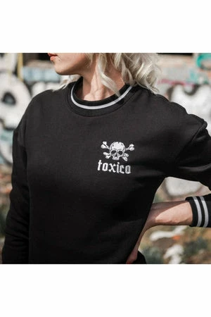 Toxico Skull & Bones Sweatshirt 2 Toxico Skull & Bones Sweatshirt - Image 2