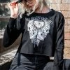Toxico Skull Heart Sweat