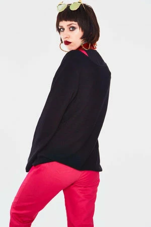 JAWBREAKER Skull Piece Sweater 2 JAWBREAKER Skull Piece Sweater - Image 2