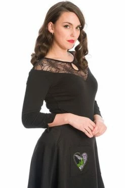 Banned Spider Nights Jersey Top