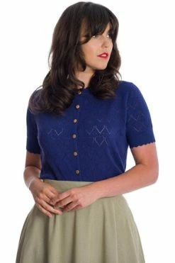 Banned Summer Scallop Cardigan -Clorhing Shop Summer Scallop Cardigan Banned 10 300x