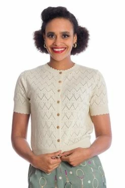 Banned Summer Scallop Cardigan -Clorhing Shop Summer Scallop Cardigan Banned 5 300x