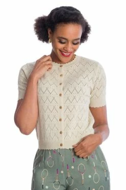 Banned Summer Scallop Cardigan -Clorhing Shop Summer Scallop Cardigan Banned 7 300x
