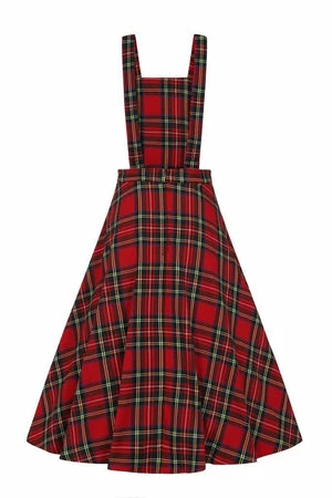 Banned Sweet Tartan Pinafore Dress 4 Banned Sweet Tartan Pinafore Dress - Image 4