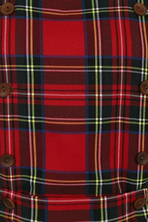 Banned Sweet Tartan Pinafore Dress 5 Banned Sweet Tartan Pinafore Dress - Image 5