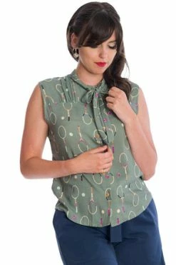 Banned Tennis Love Blouse -Clorhing Shop Tennis Love Blouse Banned 3 300x