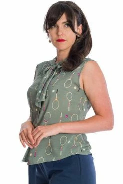 Banned Tennis Love Blouse -Clorhing Shop Tennis Love Blouse Banned 4 300x