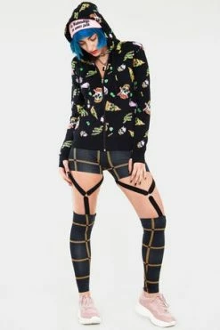 JAWBREAKER Twisted Fast Food Hoodie -Clorhing Shop Twisted Fast Food Hoodie Jawbreaker 3 300x