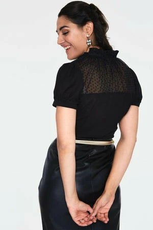 Voodoo Vixen VV X Acid Doll Coalette Blouse 2 Voodoo Vixen VV X Acid Doll Coalette Blouse - Image 2