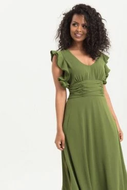 Voodoo Vixen Amelia Olive Gown