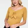 Voodoo Vixen Anika Tie Front Pullover Top