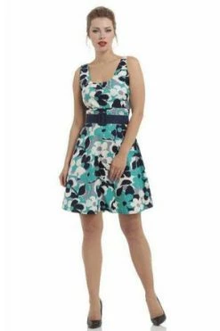 Voodoo Vixen Arisa Belted Summer Dress