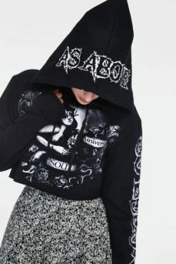JAWBREAKER As Above, So Below Crop Hoodie -Clorhing Shop as above so below crop hoodie hla 4281 04.981 300x