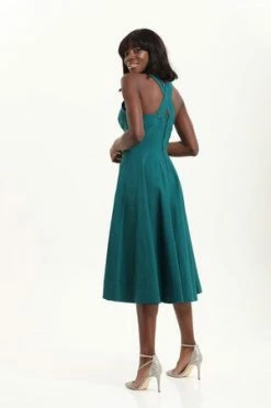 Voodoo Vixen Ava Cross Neck Circle Dress -Clorhing Shop ava cross neck circle dress voodoo vixen 8 300x