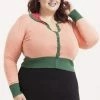 Voodoo Vixen Baby Watermelon Plus Size Cardigan