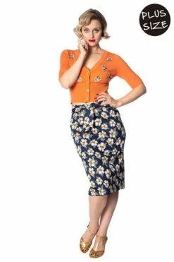 Banned Beach Babe Pencil Skirt -Clorhing Shop beach babe pencil skirt banned 5 300x