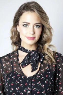 Voodoo Vixen Bella Black Cherry Print Top -Clorhing Shop bella black cherry print top voodoo vixen 3 300x