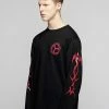 Long Clothing Bio Pocket Sweater In Red - Unisex