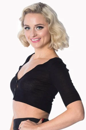 Banned Bobby Basic Plus Size Cardigan 4 Banned Bobby Basic Plus Size Cardigan - Image 4