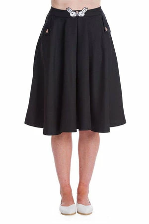 Banned Bunny Hop Knit Flare Skirt 1 Banned Bunny Hop Knit Flare Skirt