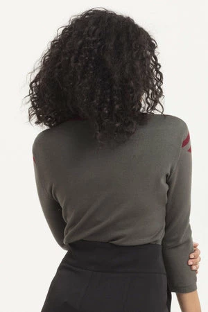 Voodoo Vixen Caroline Striped Sweater 2 Voodoo Vixen Caroline Striped Sweater - Image 2