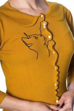 Banned Cat Scallop Collar Cardi -Clorhing Shop cat scallop collar cardi banned 11 300x