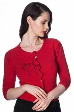 Banned Cat Scallop Collar Cardi -Clorhing Shop cat scallop collar cardi banned 27 300x