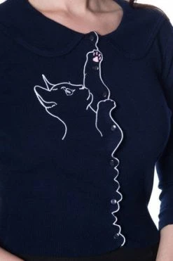 Banned Cat Scallop Collar Cardi -Clorhing Shop cat scallop collar cardi banned 3 300x