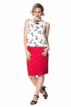 Banned Cherry Pop Top -Clorhing Shop cherry pop top banned 4 300x