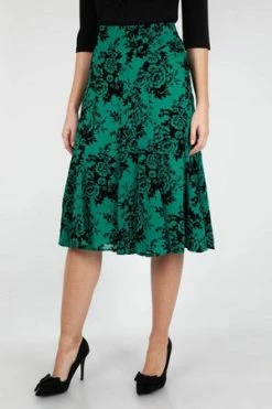 Voodoo Vixen Chloe Rose Skirt -Clorhing Shop chloe rose skirt voodoo vixen 9 300x