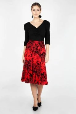 Voodoo Vixen Chloe Rose Skirt
