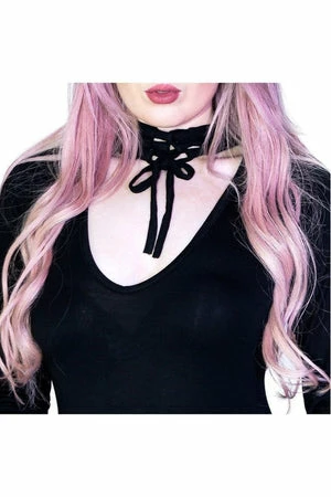 Dr Faust Choker Bodycon Black Mini Dress - Darcey 3 Dr Faust Choker Bodycon Black Mini Dress - Darcey - Image 3