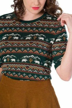Banned Christmas Bear Jumper -Clorhing Shop christmas bear jumper banned 3 300x