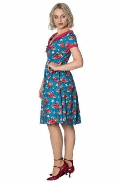 Banned Christmas Drive Thrucollar Dress -Clorhing Shop christmas drive thrucollar dress banned 4 300x