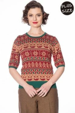 Banned Christmas Pud Jumper -Clorhing Shop christmas pud jumper banned 4 300x