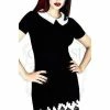 Dr Faust Church Burning Black Mini Dress - Shiloh