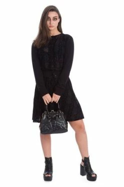 Banned Circle Flock Cardigan -Clorhing Shop circle flock cardigan banned 3 300x