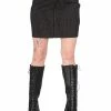Banned Cold Wave Bodycon Skirt