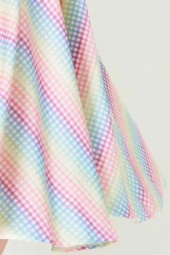 Voodoo Vixen Courtney Gingham Skirt With Pockets -Clorhing Shop courtney gingham skirt with pockets voodoo vixen 4 300x