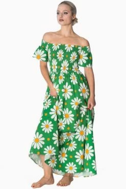 Banned Crazy Daisy Plus Size Smock Dress -Clorhing Shop crazy daisy plus size smock dress banned 9 300x