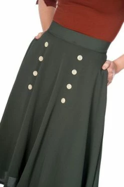 Banned Cute As A Button Skirt -Clorhing Shop cute as a button skirt banned 23 300x