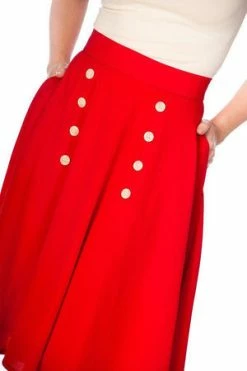 Banned Cute As A Button Skirt -Clorhing Shop cute as a button skirt banned 28 300x