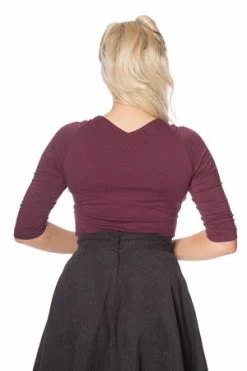 Banned Cute & Classic Jersey Top -Clorhing Shop cute classic jersey top banned 7 300x