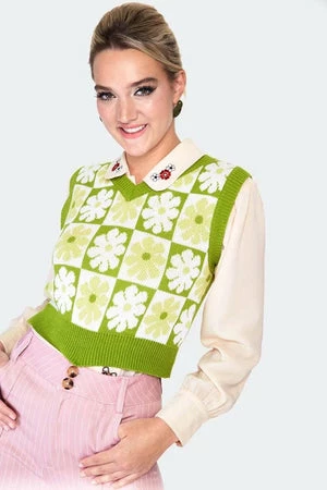 Voodoo Vixen Daisy Crochet Vest 1 Voodoo Vixen Daisy Crochet Vest