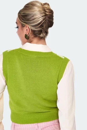 Voodoo Vixen Daisy Crochet Vest 2 Voodoo Vixen Daisy Crochet Vest - Image 2