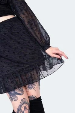 JAWBREAKER Dark Green Zebra With Stars Mini Skirt 9 JAWBREAKER Dark Green Zebra With Stars Mini Skirt -Clorhing Shop dark green zebra with stars mini skirt ska 3781 03.1449 300x