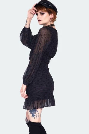 JAWBREAKER Dark Green Zebra With Stars Mini Skirt 2 JAWBREAKER Dark Green Zebra With Stars Mini Skirt - Image 2