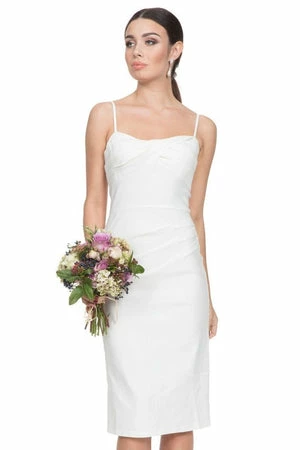 Voodoo Vixen Davina White Wiggle Dress 3 Voodoo Vixen Davina White Wiggle Dress - Image 3