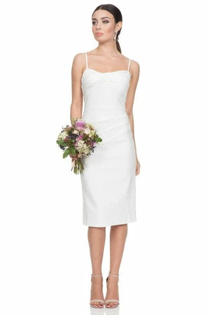 Voodoo Vixen Davina White Wiggle Dress 1 Voodoo Vixen Davina White Wiggle Dress