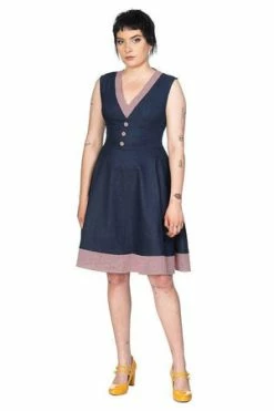 Banned Diner Days Fit N Flare Dress -Clorhing Shop diner days fit n flare dress banned 6 300x